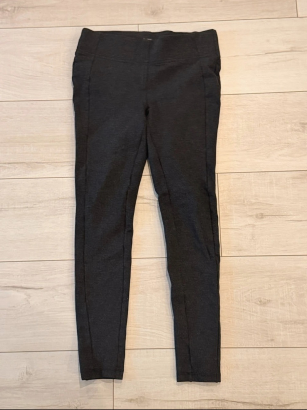 LOFT Black Ponte Skinny Leggings